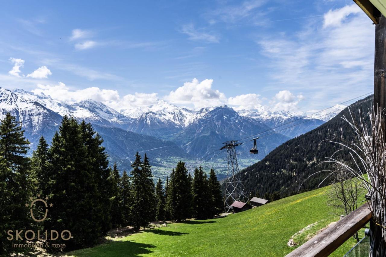 شقة Haus Caroline, Riederalp Mitte المظهر الخارجي الصورة