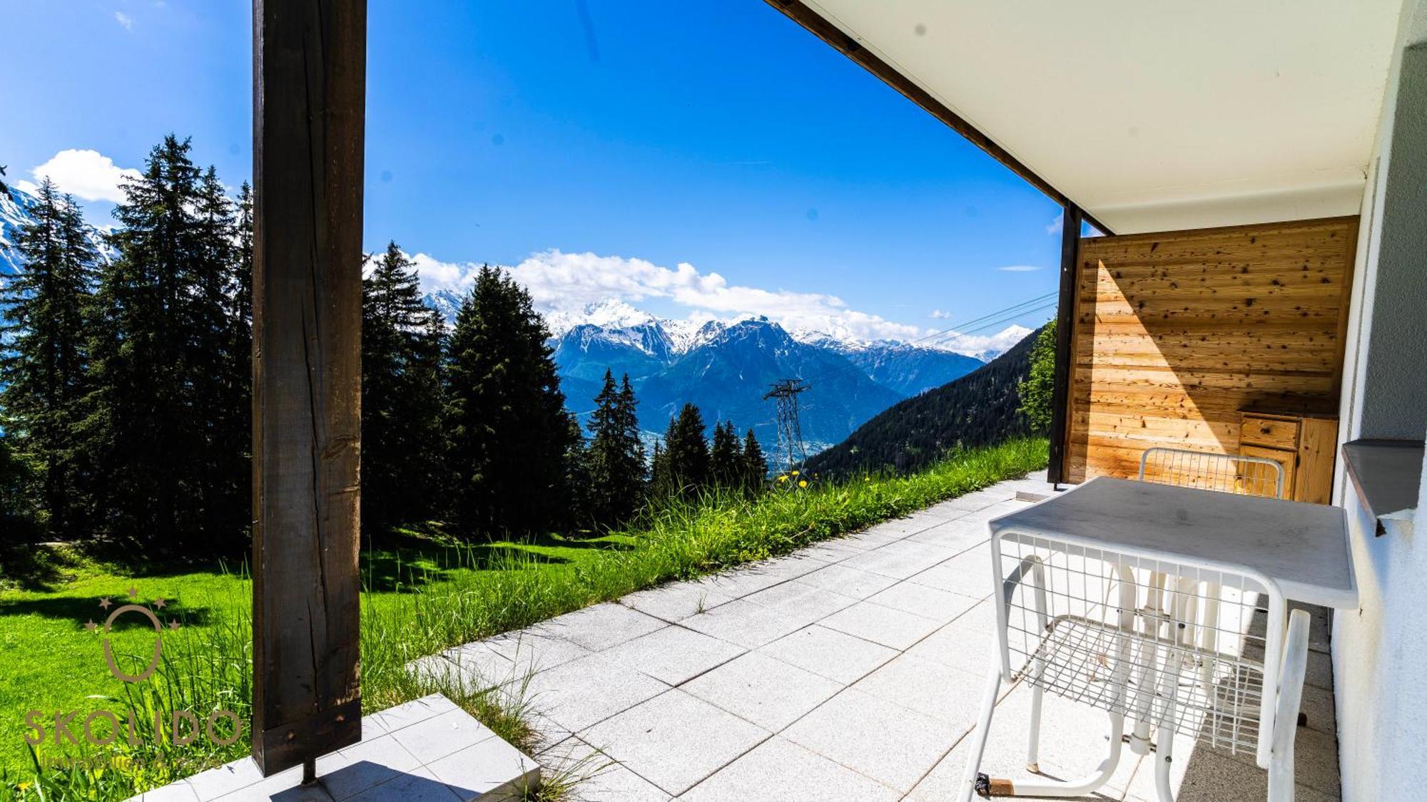 شقة Haus Caroline, Riederalp Mitte المظهر الخارجي الصورة